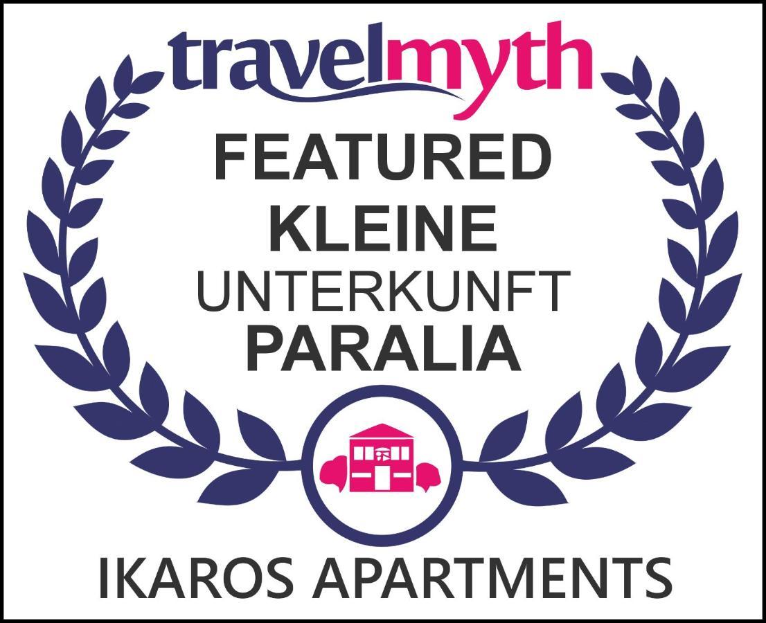 Ikaros Apartments Paralía Exterior foto