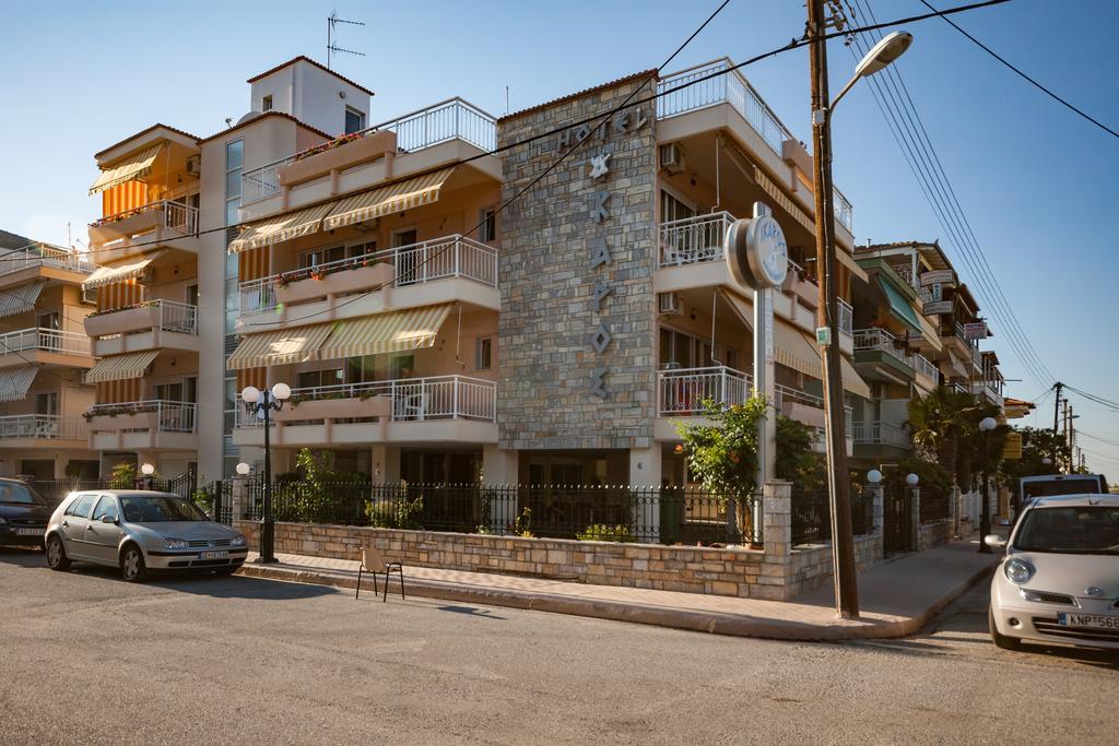 Ikaros Apartments Paralía Exterior foto